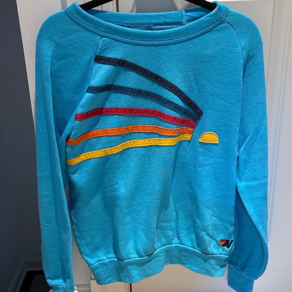 Aviatar Nation Blue Daydreams Crewneck